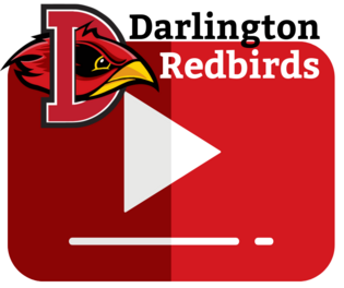 Darlington Redbirds YouTube and Redbird logo