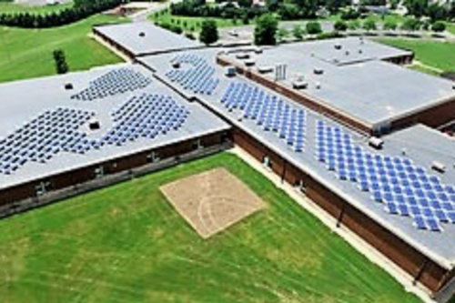 Solar panels on DEMS