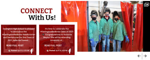 social section screenshot